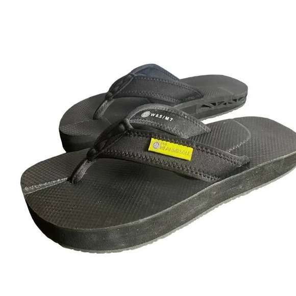 Original 2.0 Flip Flop THE HEALING SOLE Black Sandal  W 8.5 | M 7 VGUC - Picture 6 of 16